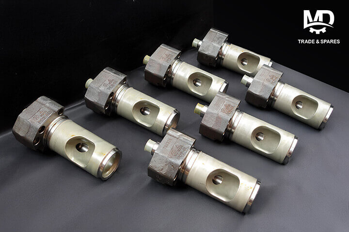 exhaust valve cages suitable for Pielstick PC 2.6 engines, designed with a water-cooled system to support reliable performance under demanding operating conditions.
We ensure high stock availability to support immediate delivery. 
We also have exhaust valve cages for other engines, including MAN 48/60A engines. 
Spare parts for Pielstick PC2.5 engines
Spare parts for Pielstick PC2.6 engines
Spare parts for Pielstick PC2.2 engines
Engine spares Pielstick PC2.2
Engine spares Pielstick PC2.5
Engine spares Pielstick PC2.6
Pielstick PC2.2 engine spares
Pielstick PC2.5 engine spares
Pielstick PC2.6 engine spares
Pielstick PC2.2 spare parts
Pielstick PC2.5 spare parts
Pielstick PC2.6 spare parts