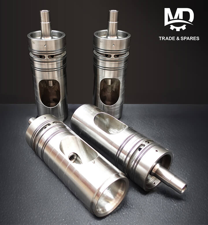 New stock arrival: exhaust valve cages suitable for MAN 48/60A engines — supplied as assemblies and ready to deliver to our customers.Each unit includes:- Valve cage- Valve guide- Locating piece- Cylindrical screws- Ring seals. MAN 48/60 engine spares
MAN 51/60 engine spares
MAN 58/64 engine spares
Pielstick PC2.2 engine spares
Pielstick PC2.5 engine spares
Pielstick PC2.6 engine spares