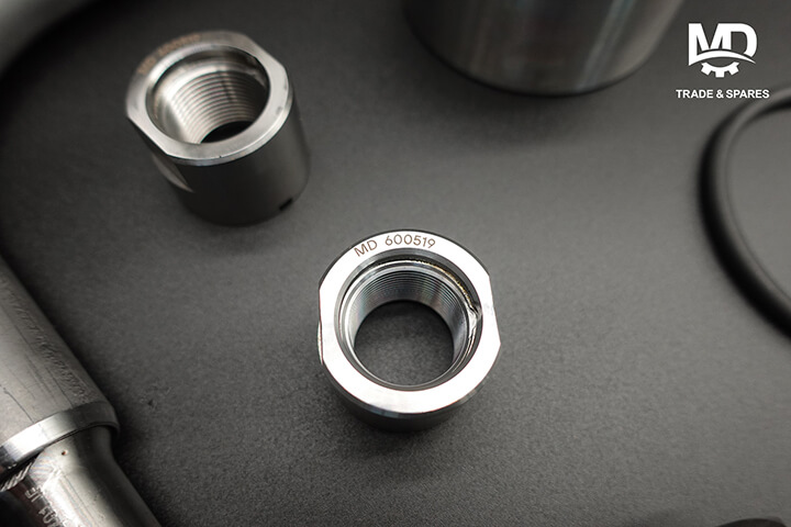 MAN 48/60B Fuel pipe set Lloyd's certified. Fuel pipe set for MAN 48/60B. Available as a complete set or as individual components. Have dual channel leakage protection for increased operational safety. Llodys certified. MAN 48/60 spare parts. MAN 51/60 spare parts. MAN 58/64 spare parts. Pielstick PC2.2 spare parts. Pielstick PC2.5 spare parts. Pielstick PC2.6 spare parts