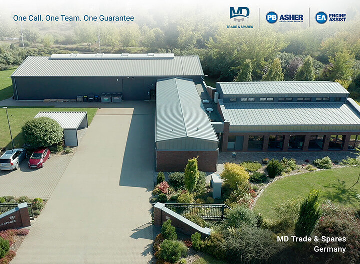 Our Germany location: Spare parts warehouse. Rotterdam location: busiest port in Europe. Southampton: major hub for cruise, Roro and container traffic in the UK and English Channel. With Engine Assist now part of our group in Rotterdam and PB Asher operating out of Southampton, MD Trade & Spares has engineering capability in two of Europe's most strategically important maritime hubs.
Spare parts for MAN 48/60 engines
Spare parts for MAN 58/64 engines
Spare parts for MAN 51/60 engines
Spare parts for Pielstick engines
Spare parts for Pielstick PC2.5 engines
Spare parts for Pielstick PC2.6 engines
Spare parts for Pielstick PC2.2 engines
Engine spares MAN 48/60
Engine spares MAN 51/60
Engine spares MAN 58/64
Engine spares Pielstick PC2.2
Engine spares Pielstick PC2.5
Engine spares Pielstick PC2.6
MAN 48/60 engine spares
MAN 51/60 engine spares
MAN 58/64 engine spares
Pielstick PC2.2 engine spares
Pielstick PC2.5 engine spares
Pielstick PC2.6 engine spares
MAN 48/60 spare parts
MAN 51/60 spare parts
MAN 58/64 spare parts
Pielstick PC2.2 spare parts
Pielstick PC2.5 spare parts
Pielstick PC2.6 spare parts