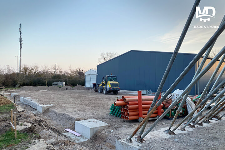 We are investing not only in stock and logistics, but also in the infrastructure that ensures the quality and reliability our customers expect. A new milestone in our warehouse expansion construction! The floor heating system is currently being installed in our new office spare - a dedicated area designed for our engineering and quality control team. A new improved workspace for technical inspections, quality control processes, and engineering support activities. MAN 48/60 spare parts
MAN 51/60 spare parts
MAN 58/64 spare parts
Pielstick PC2.2 spare parts
Pielstick PC2.5 spare parts
Pielstick PC2.6 spare parts