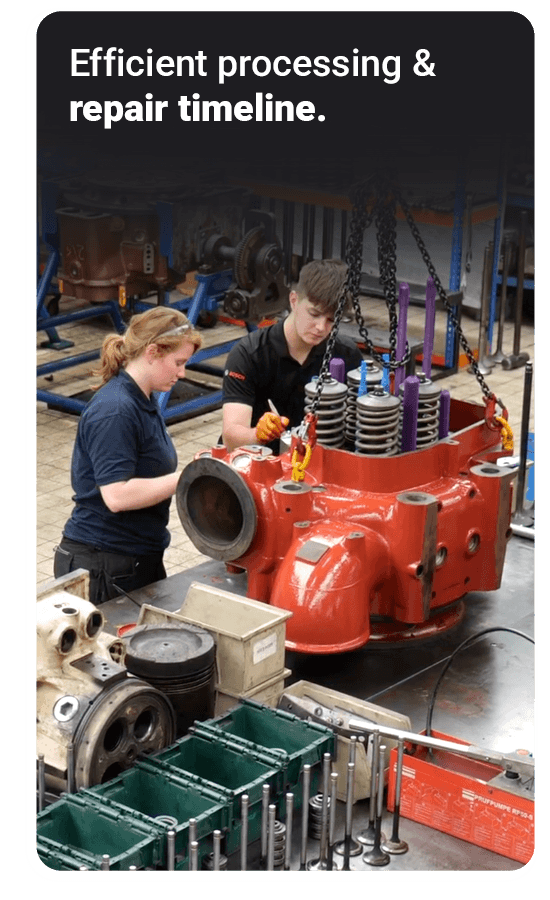 Your specialist in the supply and services for parts suitable for MAN and PIELSTICK engine. provide repair and reconditioning workshop with efficient timeline