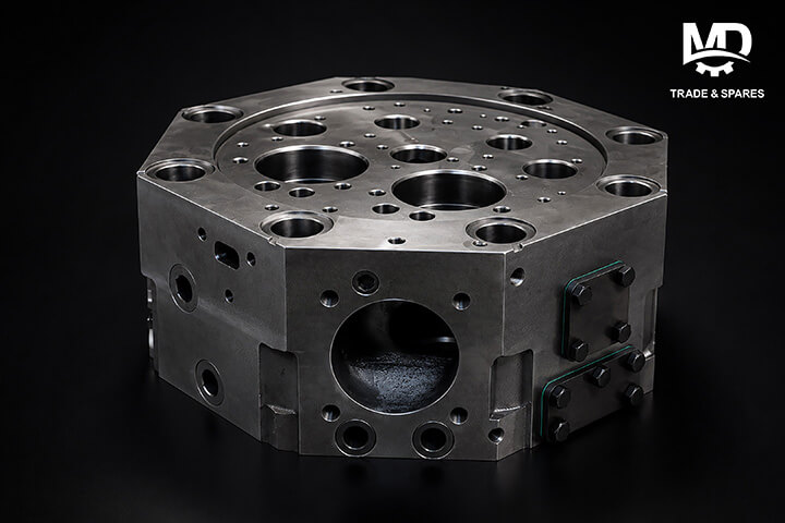 Cylinder head suitable for PIELSTICK engines
